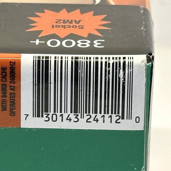 AMD Athlon 64 Processor 3800+ Socket AM2 OPN: ADA3800CNBOX New Sealed - Picture 6 of 12